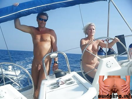 mature boating nude